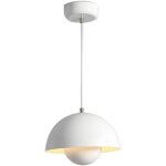 Luminaire suspendu led, insertion en forme de boule encastr lumire modernisme suspension en mtal lampe ...