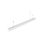 Optonica - luminaire suspendu lin�aire led 40w 4400lm blanc du jour - blanc 1200x57x60mm