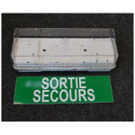 Luminox - bloc d'evacuation baes etanche 245x80x92mm 2 led 1. 6w 45lm portee 15m alim 24 - 110vcc ik10 ...