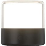 Lampe de table sans fil bolo noir plastique h10cm Lampe de table sans fil bolo noir plastique h10cm