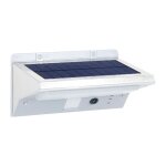 Projecteur solaire applique mural derby w11 gris plastique 250lm