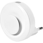 Lunetta backlight ellipse blanc, luminaire mobile, 0, 31 w, 4 lm, blanc chaud, veilleuse avec d�tecteur ...