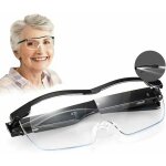 Soniatkia - lunette de loupe 2 lumi�res led, loupes de lecture lunette loupe grossissement 160% 2. 5x, ...