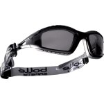 Lunettes - masque de protection bolle tracker ii, fum�e, polycarbonate anti - bu�e, r�sistant aux rayures ...