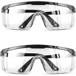 Lunettes de protection, 2 pcs lunettes de s�curit� r�glables surlunettes de s�curit� lat�rale anti - ...