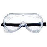 Lunettes de protection anti - buée anti - éclaboussures, verres transparents et bande élastique entièrement ... Lunettes de protection anti - buée anti - éclaboussures, verres transparents et bande élastique entièrement ...