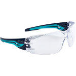 Lunettes de protection bolle silex, incolore, polycarbonate anti - bu�e, r�sistant aux rayures, protection ...