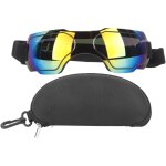 Lunettes de protection uv anti - vent pour chien, id�ales pour les promenades en plein air - taille moyenne ...