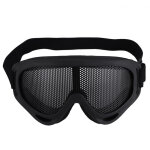 Lunettes de protection x400 avec verres en acier pour paintball et activit�s ext�rieures