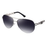 Lunettes de soleil aviateur polarisées gris dégradé, monture en métal légère, lunettes de soleil uv400 ... Lunettes de soleil aviateur polarisées gris dégradé, monture en métal légère, lunettes de soleil uv400 ...
