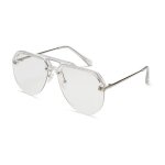 Lunettes de soleil de conduite semi - cerclées pour hommes et femmes bloquant 100 % les uv Lunettes de soleil de conduite semi - cerclées pour hommes et femmes bloquant 100 % les uv