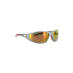 Lunettes de soleil freelux lux optical argent mat rouge miroir cat�gorie 3