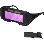 Lunettes de soudage lcd, protection de s�curit�, lunettes de s�curit� de soudage � r�glage automatique ...