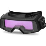 Lunettes de soudage � obscurcissement automatique, lunettes de protection mont�es sur la t�te, anti - ...