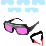 Lunette soudeur , lunettes de soudure pour protection, auto assombrissantes , lunettes anti - eblouissement ...