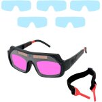 Lunette soudeur , lunettes de soudure pour protection, auto assombrissantes , lunettes anti - eblouissement ...