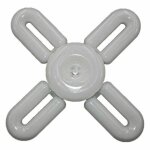 Lustre déformable ampoule led 60w 6500k 4 voies blanc e27 ccl - 4 + 1 Lustre déformable ampoule led 60w 6500k 4 voies blanc e27 ccl - 4 + 1