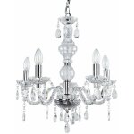 Helloshop26 - lustre luminaire suspendu plafonnier (5 x socles e14)(env. 150, 0 cm � : 52, 0 cm) lampe ...