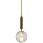 Lustre nordique boule de verre plafonnier t�te unique suspendu grenier chambre restaurant transparent ...