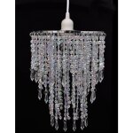 Lustre suspendu suspension plafonnier en cristal 22, 5 x 30, 5 cm 89048