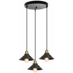 Lustre suspension vintage industriel e27 lampe � suspension abat - jour de chapeau lustre plafonnier ...