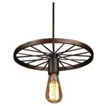 Lustres suspensions industriel r�tro cr�ative village en fer forg� lustrer restaurant bar d�coration ...