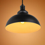 Lustre suspension industriel r�tro e27 lampe plafonnier abat - jour fer suspension luminaire r�glable ...