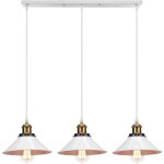 Lustre suspension industriel vintage lampe � suspension r�glable 3 luminaires pour chambre cuisine bar ...