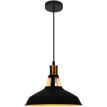 Lustre suspension industrielle vintage e27 lampe plafonniers stoex retro abat - jour pour cuisine salle ...