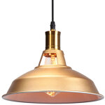 Lustre suspension industrielle vintage e27 led lampe plafonniers retro abat - jour pour cuisine salle ...