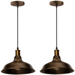 Lustre suspension industrielle vintage luminaire plafonnier abat - jour en m�tal lampe � suspension ajustable ...