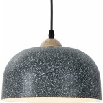 Costway - lustre suspension moderne, plafonnier suspendu avec culot d'ampoule e27, luminaire suspendu ...