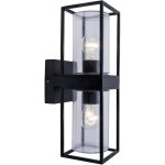 Lutec - flair 5288804012 applique ext�rieure led e27 80 w noir (mat)