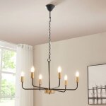 Lux. pro - lustre bishop m�tal noir / couleur laiton