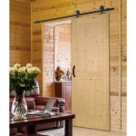 Lynporte - porte seule bois �pic�a andromeda 2 panneaux 930