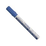 Marqueur peinture ind�l�bile lyra mark + sign pour surfaces lisses pointe 2 � 4 mm coloris bleu lyra ...