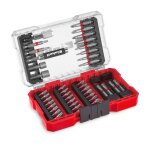 Einhell - set m - case coffret de 42 embouts de vissage (embouts s2 de 25 mm, embouts s2 de 50 mm, support ...