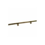 Me - crmaillre nylon 4 attaches inferieures ea crenyla - 1m 30 x 12 mm, module 4, poids maxi du portail ...