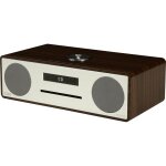 M - e - lecteur cd multifonction et streaming audio sans fil - cgv cd30bt br - vintage cd / fm / bluetooth ...