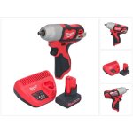 M12 biw38 - 501 cl  choc sans fil 12 v 135 nm 3 / 8 + 1x batterie 5, 0 ah + chargeur - milwaukee
