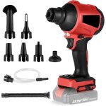 M18 souffleur sans fil - compatible avec batterie milwaukee 18v - souffleur de feuilles - pour l'entretien ...