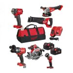 Milwaukee - powerpack 6 outils 18v fuel m18 fpp6f3 - 502b 4933480875