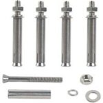 M6x100mm boulons � expansion hex vis d'expansion acier inoxydable 304 cheville beton lourd devoir ancrages ...