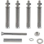 M6x70mm boulons à expansion hex vis d'expansion acier inoxydable 304 cheville beton lourd devoir ancrages ... M6x70mm boulons à expansion hex vis d'expansion acier inoxydable 304 cheville beton lourd devoir ancrages ...