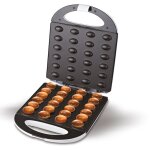 Ad3039 gaufrier gaufrier � noix, 24 moiti�s de p�te � la fois, plaques antiadh�sives 1600w blanc - adler ...