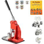 Mophorn - machine � badges 32 mm, kit de presse � broches diy avec 500 pi�ces, coupe - cercle et livre ...