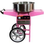 Machine barbe � papa professionnelle avec chariot