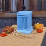 Machine  brochettes de viande pour barbecue, fabricant de brochettes de viande, fabricant de brochettes ...
