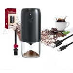 Machine � caf� enti�rement automatique, moulin � caf� �lectrique portable ? utilisation simplifi�e ? ...