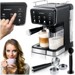 Machine � caf� berdsen bd - 773 noire avec mousseur � lait 20 bars